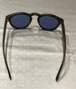 Gafas de sol tortuga y azules