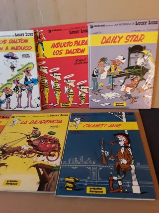 Colección LUCKY LUKE ( 7 libros  )
