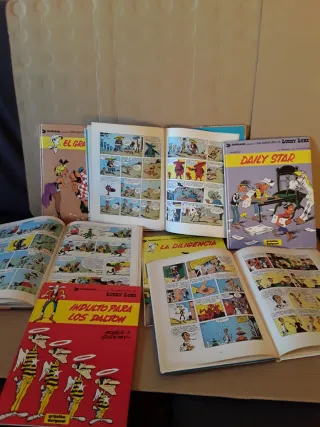 Colección LUCKY LUKE ( 7 libros  )