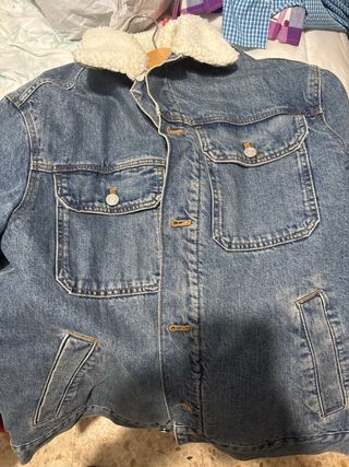 Chaqueta vaquera H&M forrada Talla M