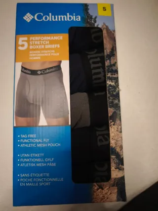 Pack 5 Boxer Columbia Talla S