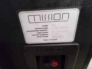 Altavoces Mission 732 - 100W