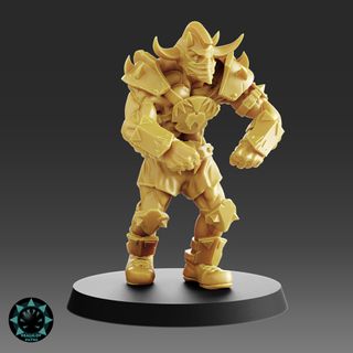 Equipo de Orcos - Iron Crusher Blood Bowl