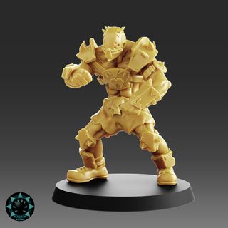 Equipo de Orcos - Iron Crusher Blood Bowl