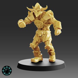 Equipo de Orcos - Iron Crusher Blood Bowl