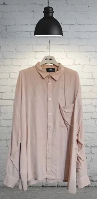 Camicia uomo NJB rosa taglia XL