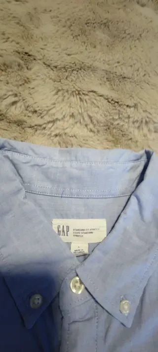 Camisa GAP Azul Cielo Talla L