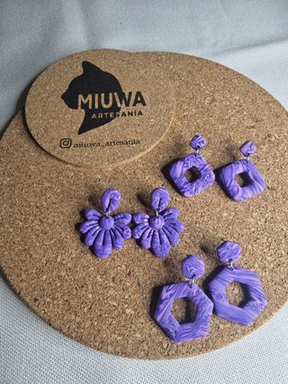Pendientes Arcilla Polimerica