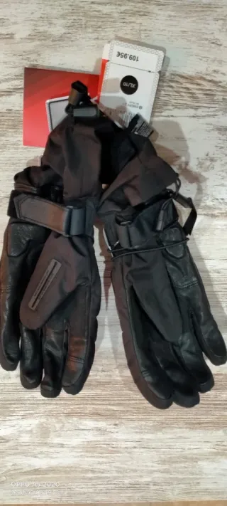 Guantes Moto Racer 2 en 1 Talla XL/10 Negros