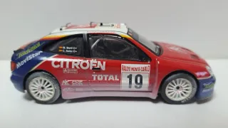 Miniatura Citroën Xsara 1/43 efecto nieve.