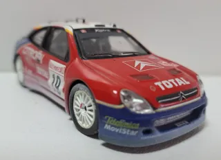 Miniatura Citroën Xsara 1/43 efecto nieve.