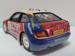 Miniatura Citroën Xsara 1/43 efecto nieve.