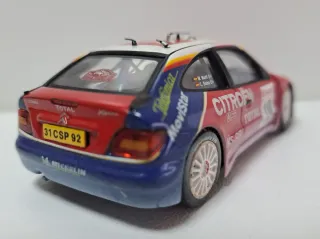 Miniatura Citroën Xsara 1/43 efecto nieve.
