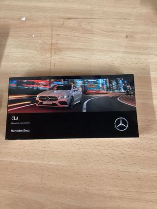 Manual usuario Mercedes Cla 200 (2023)