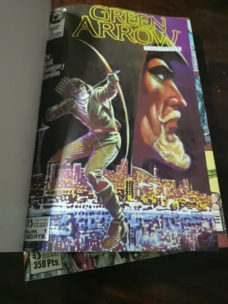 comics Green Arrow de DC