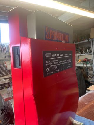 Reproductor Gigante Game Boy Color Rojo