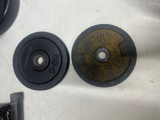 Maletín Mancuernas Decathlon 20kg + 2discos de 5kg