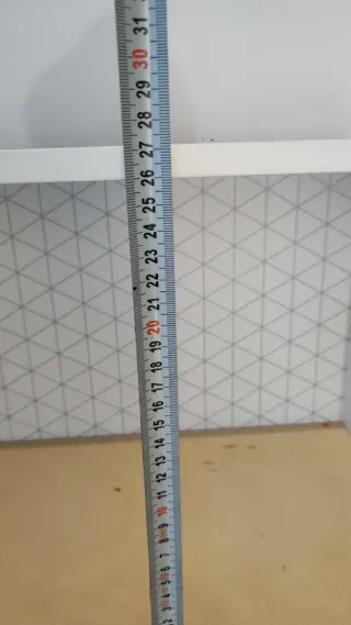 Estantería Mueble Blanco y Madera