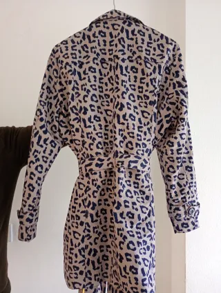 Gabardina Junarose  Animal Print