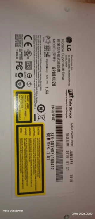 Grabadora DVD Externa Portátil