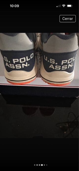 Zapatillas U.S. Polo Assn. Azul/Rojo