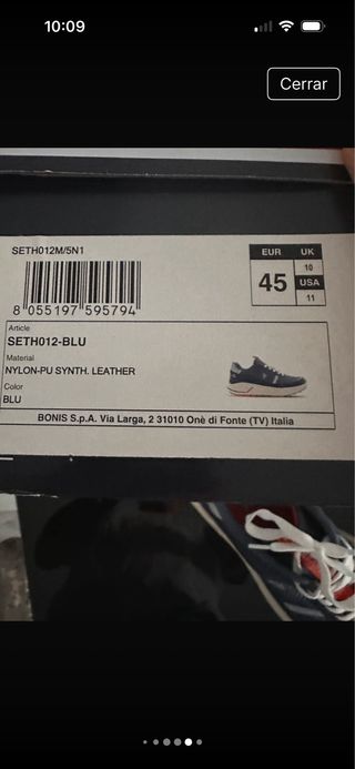 Zapatillas U.S. Polo Assn. Azul/Rojo