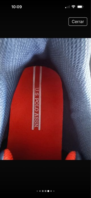 Zapatillas U.S. Polo Assn. Azul/Rojo