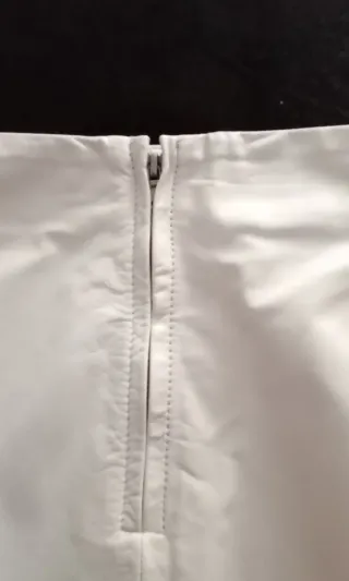 Minifalda Zara Cuero