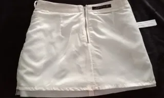 Minifalda Zara Cuero