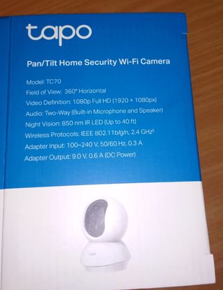 Cámara de vigilancia IP - TP-Link Tapo TC70 1080p