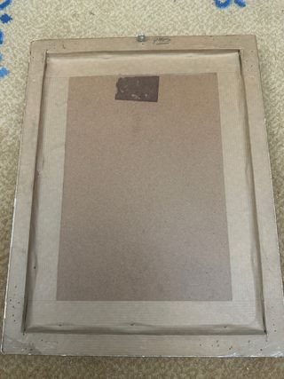 Cuadro Virgilia Marco Dorado