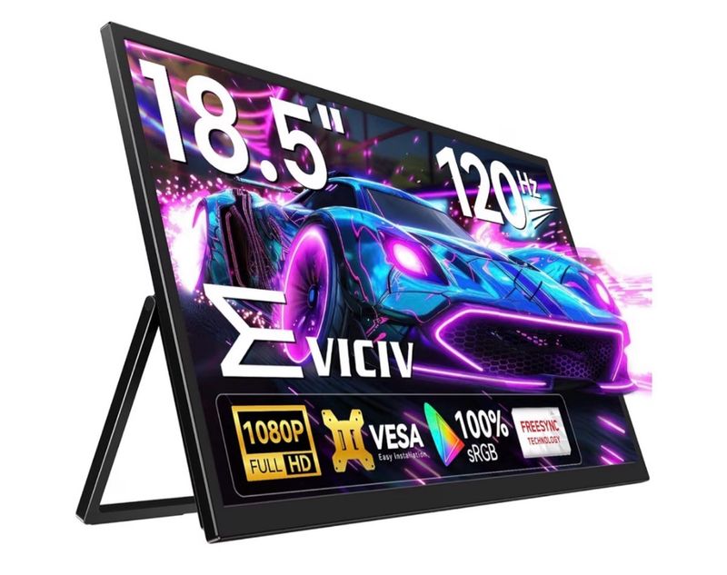 Monitor Portátil VICIV 18.5 1080P 120Hz