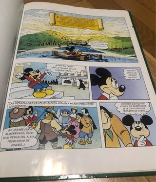 Comic Mickey en la epoca de los tres mosqueteros