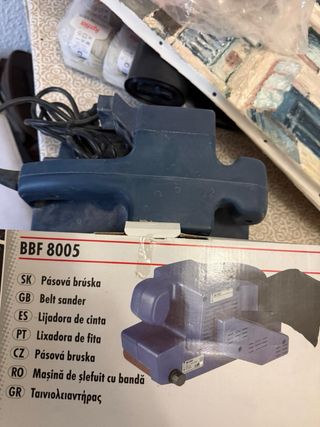 Lijadora de cinta manual