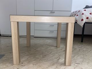 Tavolino Rovere Effetto Bianco