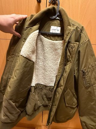 Abrigo Bomber Lacoste Verde