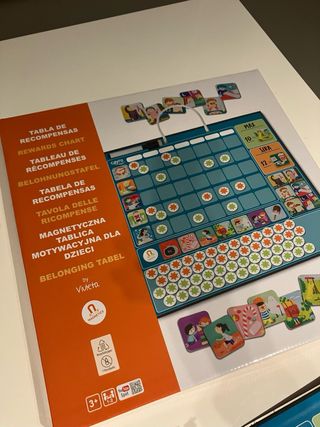 Tabla de recompensas Cayro 3 años