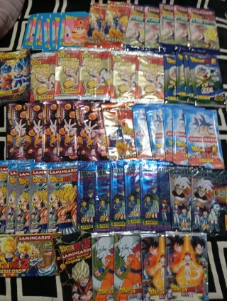 Lote sobres Dragon Ball VACIOS