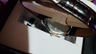 Reloj Angel Schlesser Correa Marrón y Plata