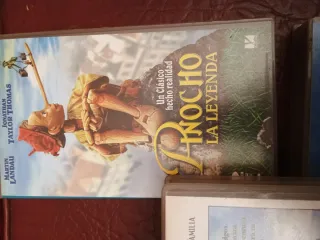 Lote VHS Infantiles: Pinocchio, Rugrats, Flubber