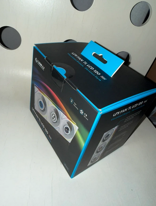 Lian Li UNI FAN TL LCD 120 RGB Branco