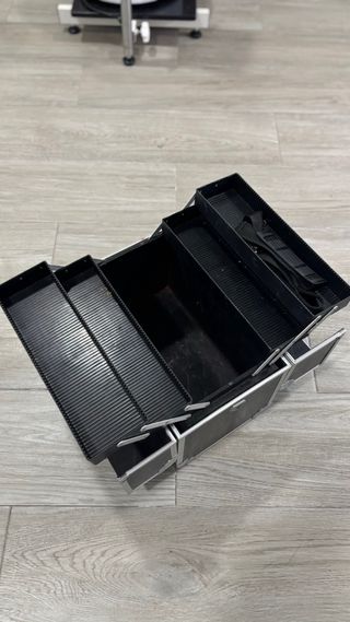 Maletín Maquillaje SOHOMICS Negro y Plata