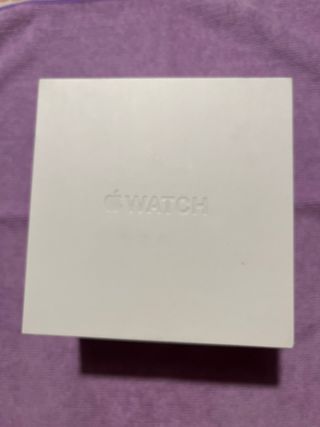 Caja Apple Watch Blanca Vacía