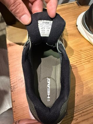 Zapatillas trekking Head verdes y negras