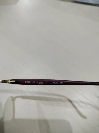 Gafas Silhouette Doradas y Rojas