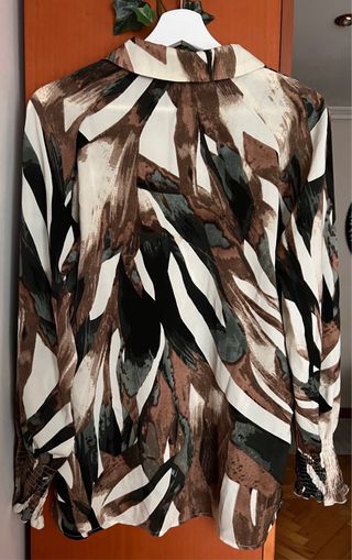 Blusa Shein Estampada Talla S - Nueva