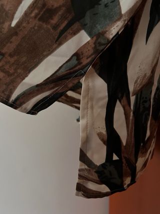 Blusa Shein Estampada Talla S - Nueva