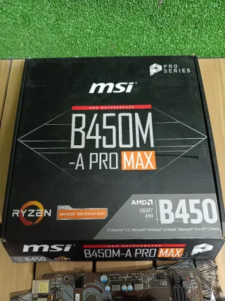 Placa Base MSI B450M-A PRO MAX