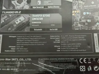 Placa Base MSI B450M-A PRO MAX