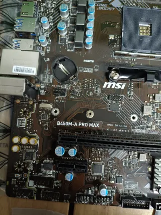 Placa Base MSI B450M-A PRO MAX